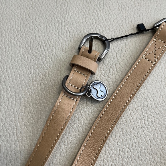 Zara Home Small Dog / Cat Leather Collar & Leash Set - Picture 4 of 7